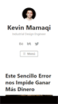 Mobile Screenshot of kevinmamaqi.com